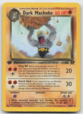 Dark Machoke Uncommon 1st Edition Team Rocket 40/82 MP