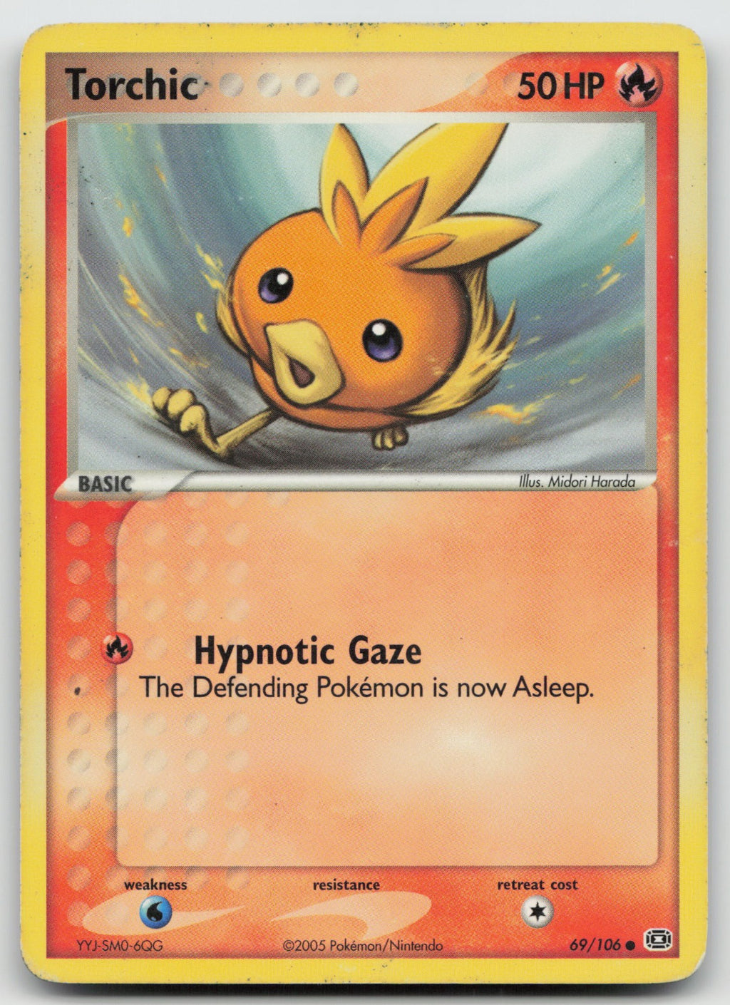 Torchic Common Emerald 69/106 HP