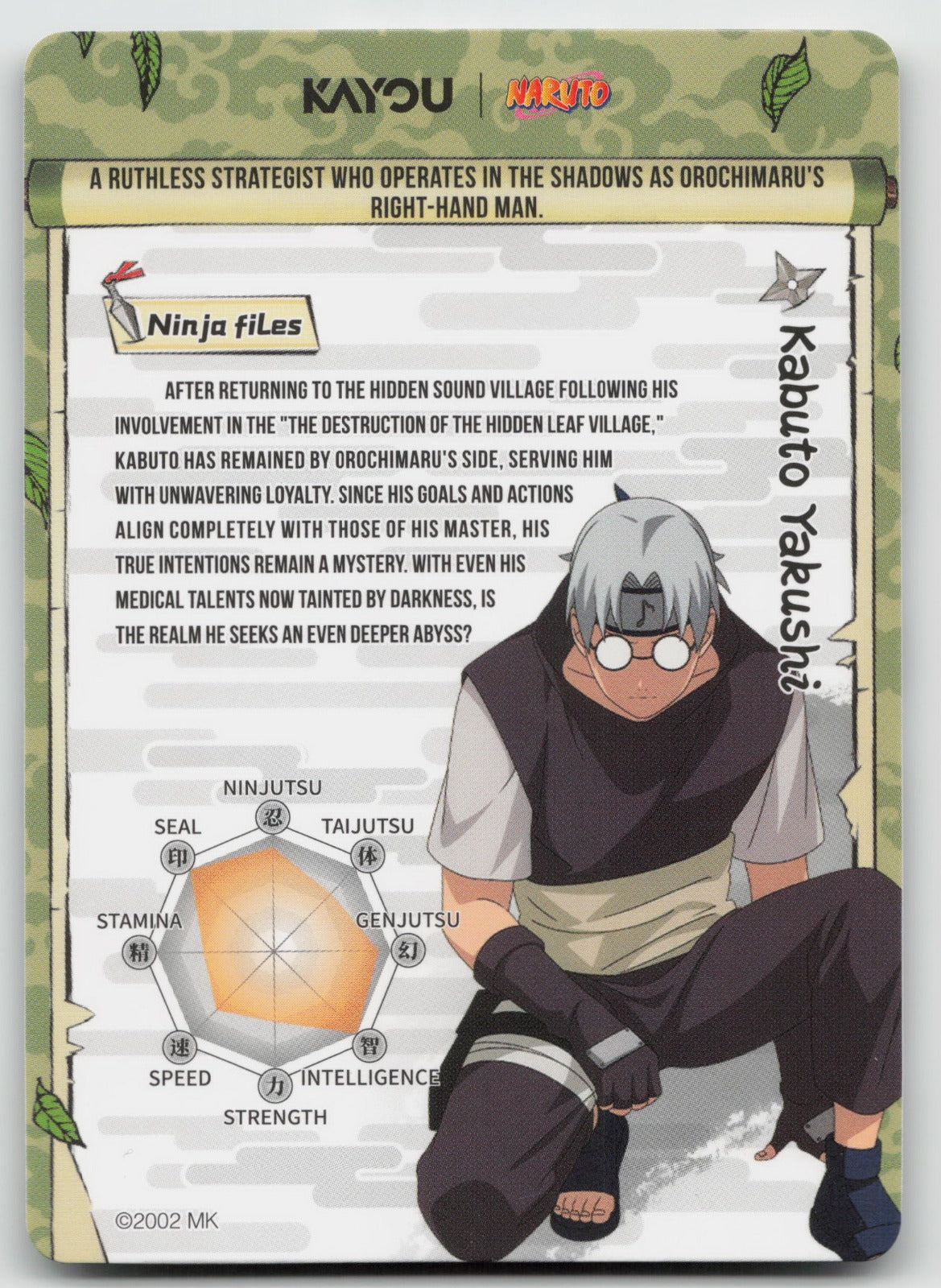 Kabuto Yakushi UR Chapter Jin Series 3 001L3 NM