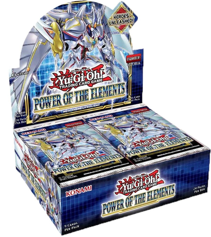 Yugioh Power of the Elements Booster Box [1st Edition]