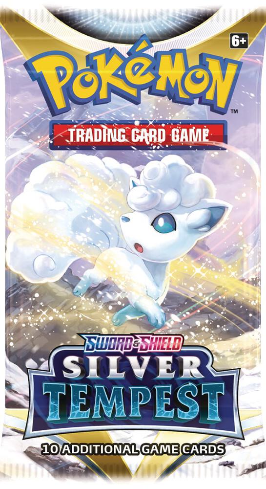 Silver Tempest Sword & Shield Booster Pack (Random Art)