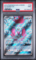 Hoopa Gx Team Up Pokemon Sun & Moon Team Up 166/181 PSA 9