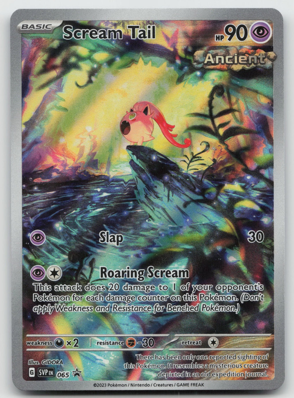 Scream Tail Holo SV: Scarlet & Violet Promo Cards SVP065 NM