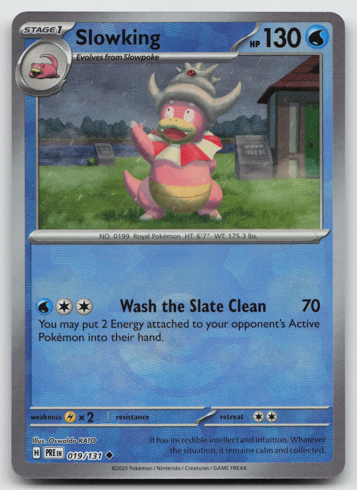Slowking (Poke Ball Pattern) Uncommon Holo SV: Prismatic Evolutions 019/131 NM