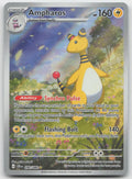 Ampharos Holo Illustration Rare ME04: Chaos Rising 090/086 NM