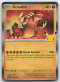 Groudon Holo Rare ME: 30th Celebration 082/128 NM