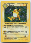 Raichu Holo Rare Base Set (Shadowless) 14/102 VLP