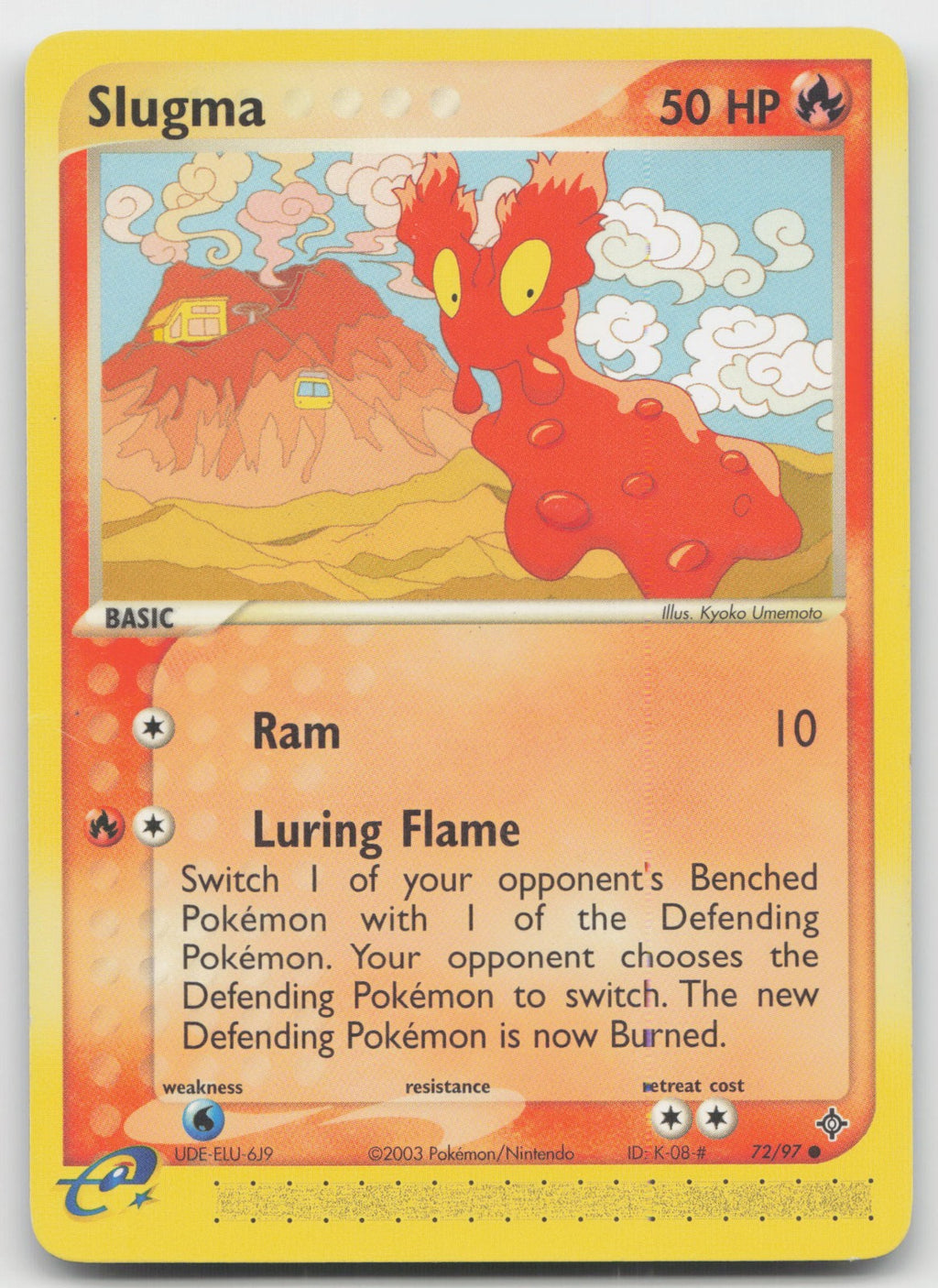 Slugma Common Dragon 72/97 DMG
