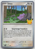 Ditto Holo Common ME: 30th Celebration 115/128 NM