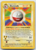Electrode Rare Normal Base Set (Shadowless) 21/102 DMG