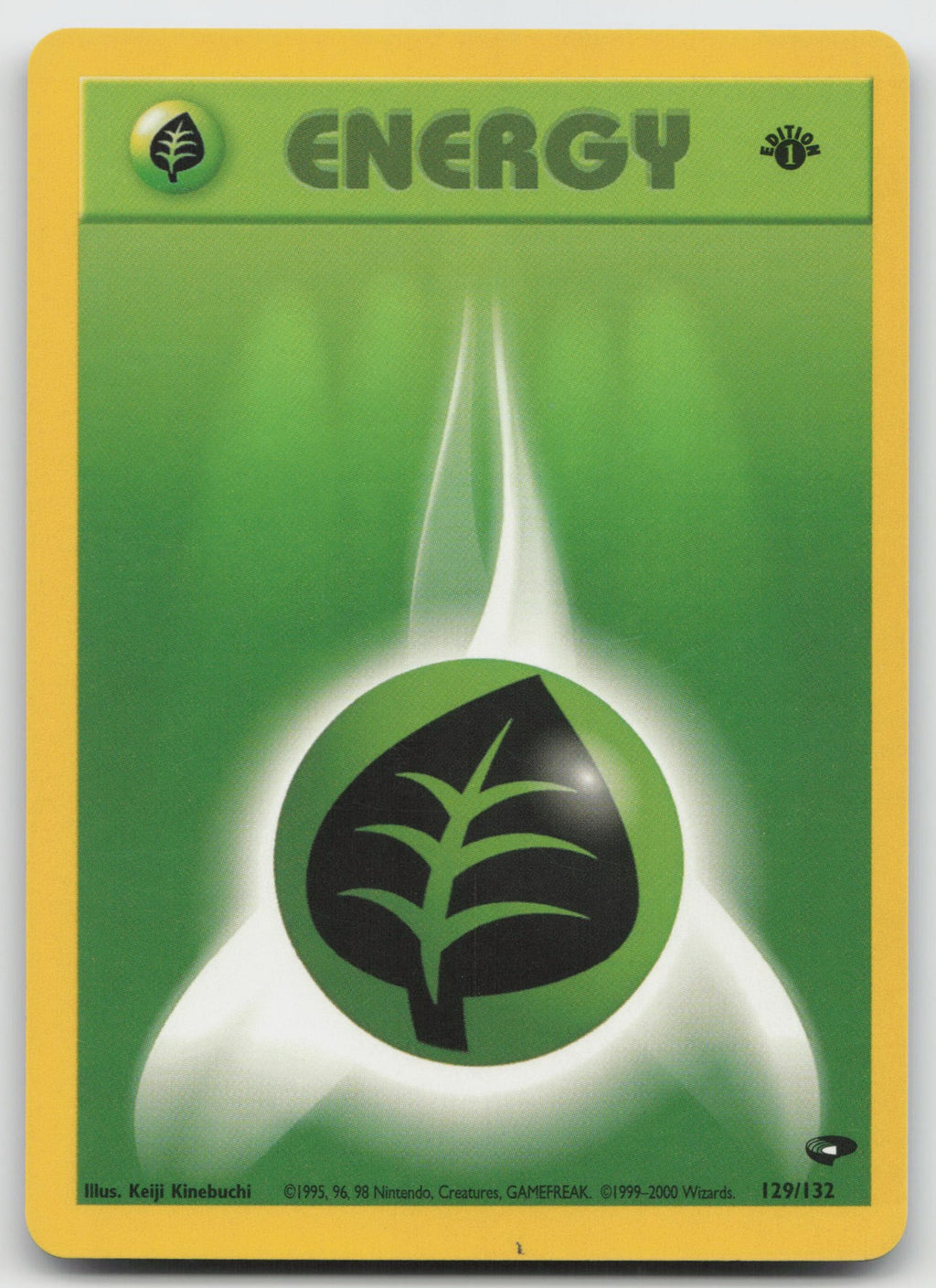 Grass Energy Common 1st Edition Gym Challenge 129/132 VLP