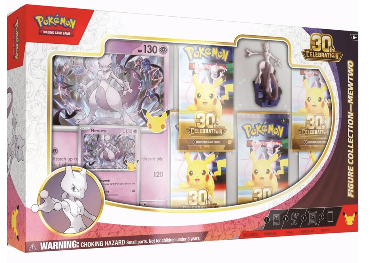 30th Celebration Mewtwo Figure Collection (Limit 1)