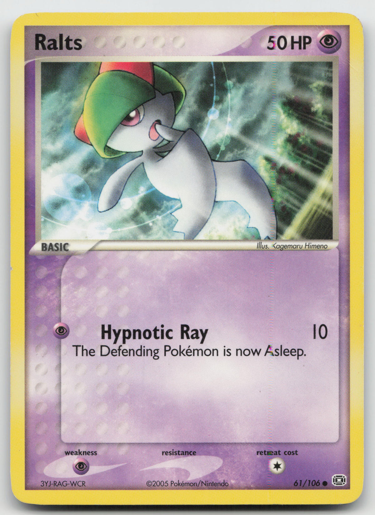 Ralts Common Normal Emerald 61/106 MP
