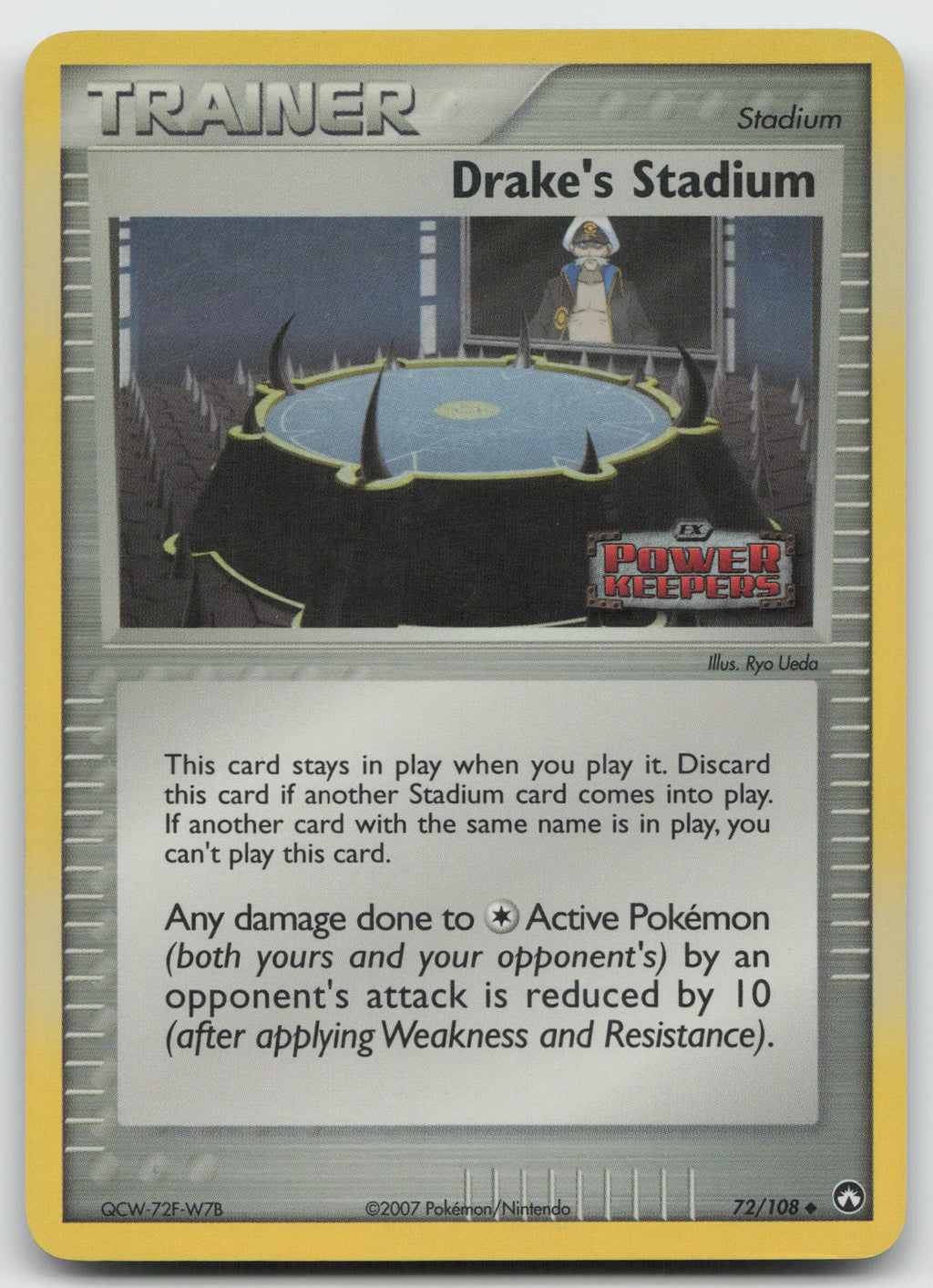 Drake's Stadium Uncommon Reverse Holo Power Keepers 72/108 HP