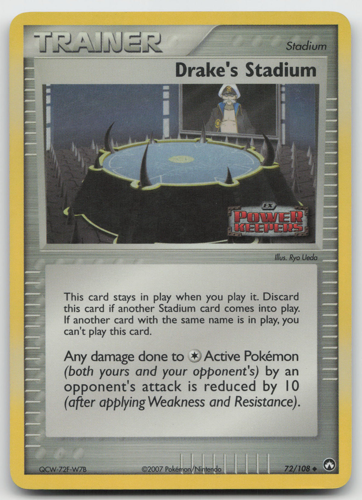 Drake's Stadium Uncommon Reverse Holo Power Keepers 72/108 HP