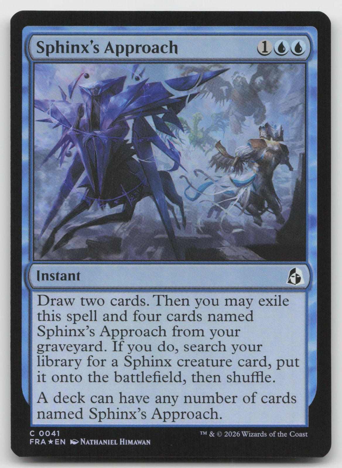 Sphinx's Approach C Foil Reality Fracture 41 NM