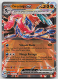 Greninja ex Double Rare SV06: Twilight Masquerade 106/167 DARK INK ERROR