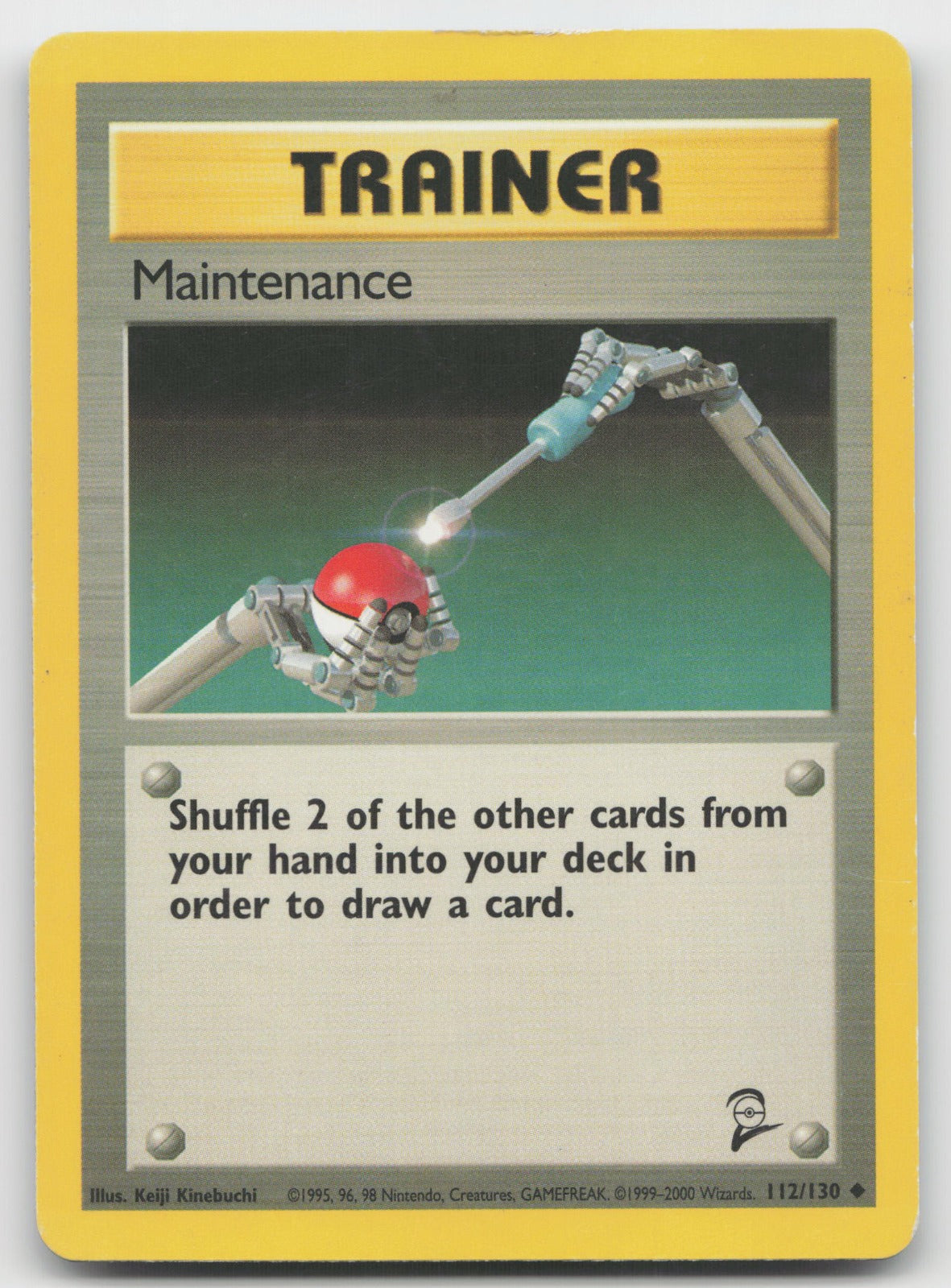 Maintenance Uncommon Base Set 2 112/130 HP