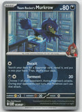 Team Rocket's Murkrow Common Reverse Holo ME: Ascended Heroes 126/217 NM