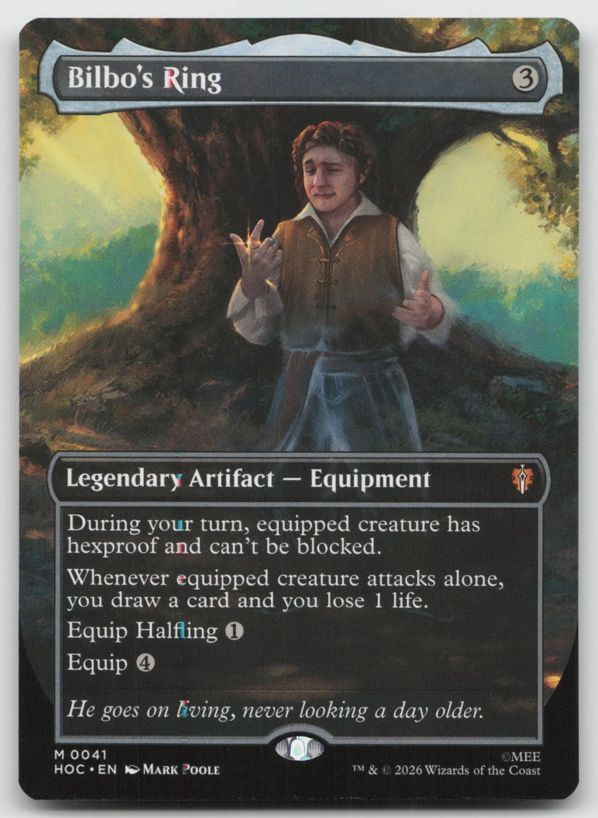 Bilbo's Ring (Borderless) M The Hobbit: Eternal-Legal 41 NM