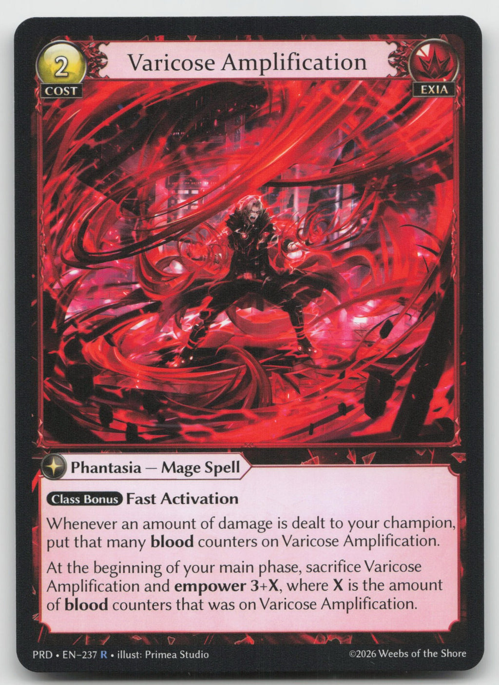 Varicose Amplification Rare .asphodel/paradise 237 NM