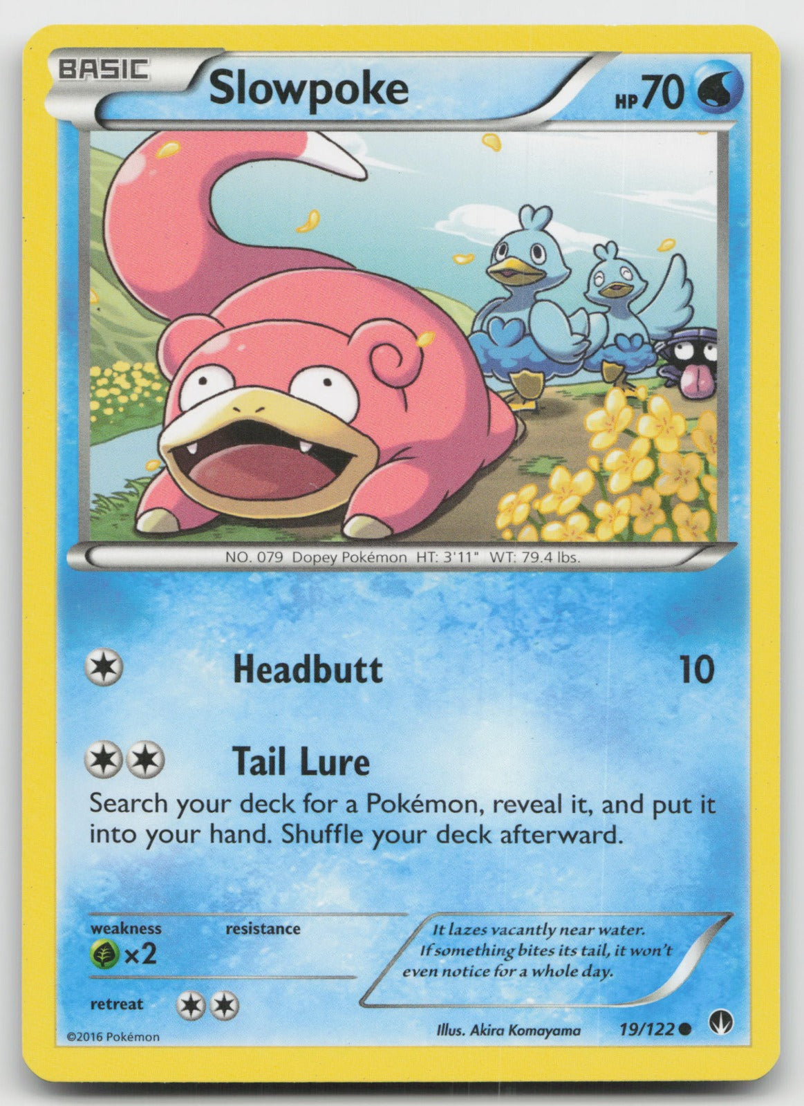 Slowpoke Common XY - BREAKpoint 19/122 LP