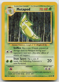 Metapod Common 4th Print Base Set 54/102 MP