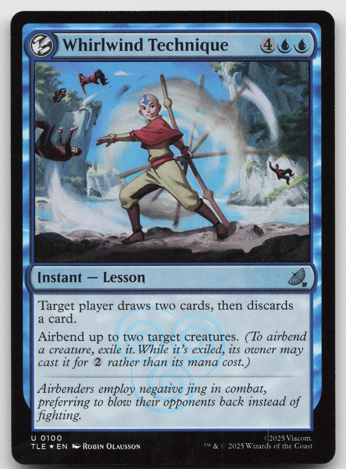 Whirlwind Technique U Foil Avatar: The Last Airbender: Eternal-Legal 100 NM