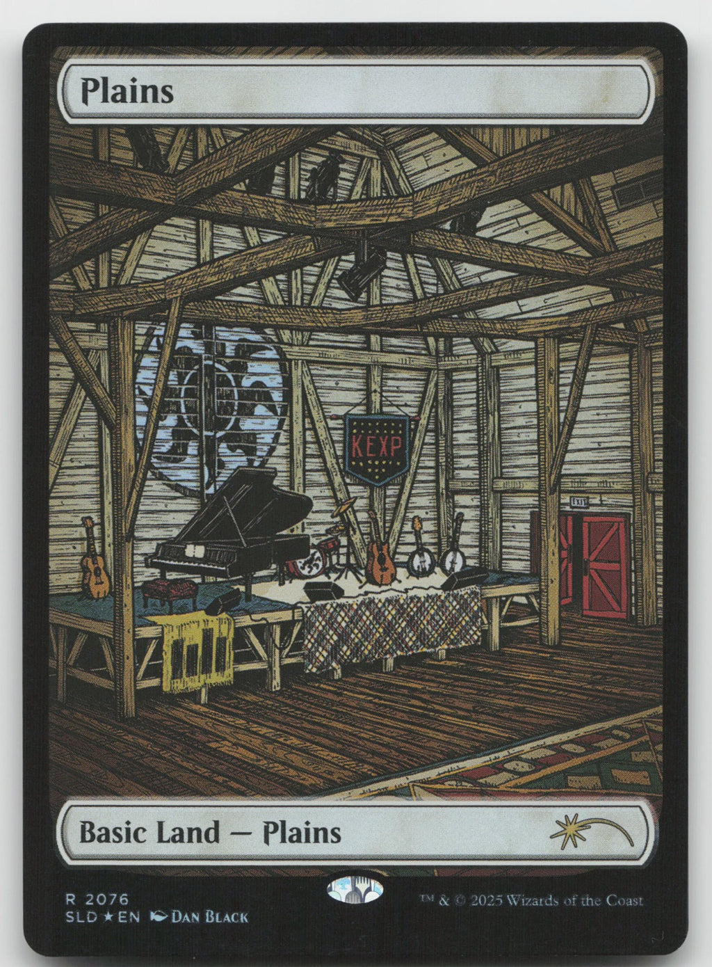 Plains (Rainbow Foil) R Foil Secret Lair Drop Series 2076 NM