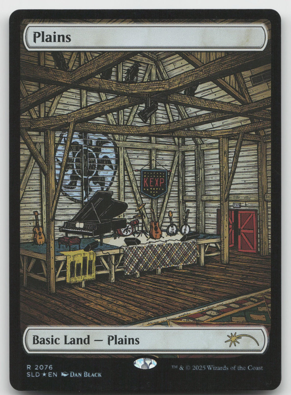 Plains (Rainbow Foil) R Foil Secret Lair Drop Series 2076 NM