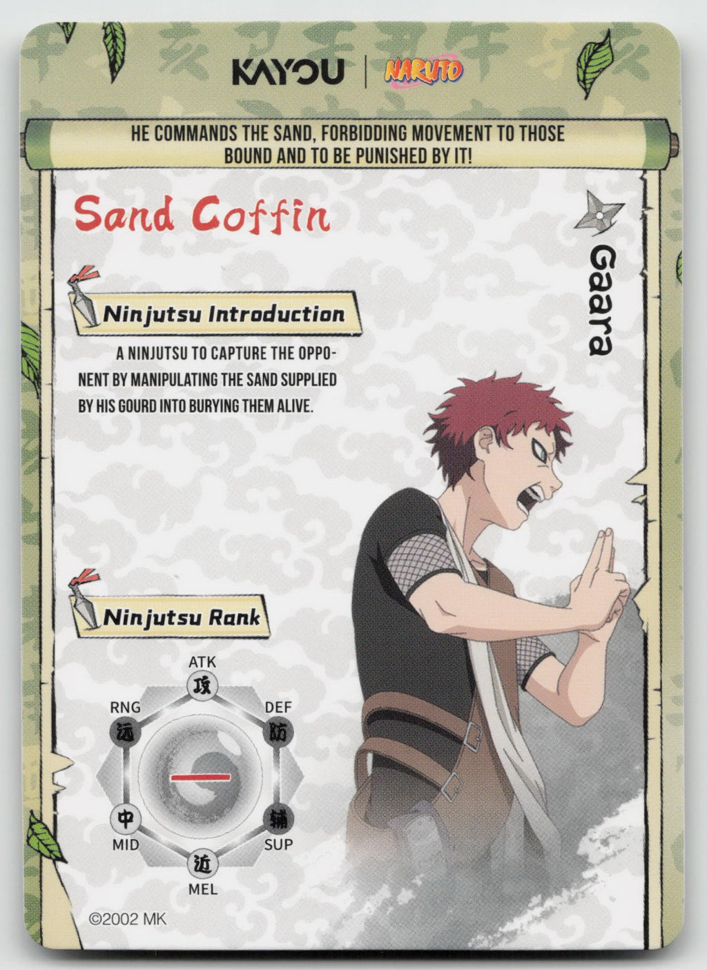 Gaara Base SSR Earth Scroll Series 1 007L3 NM