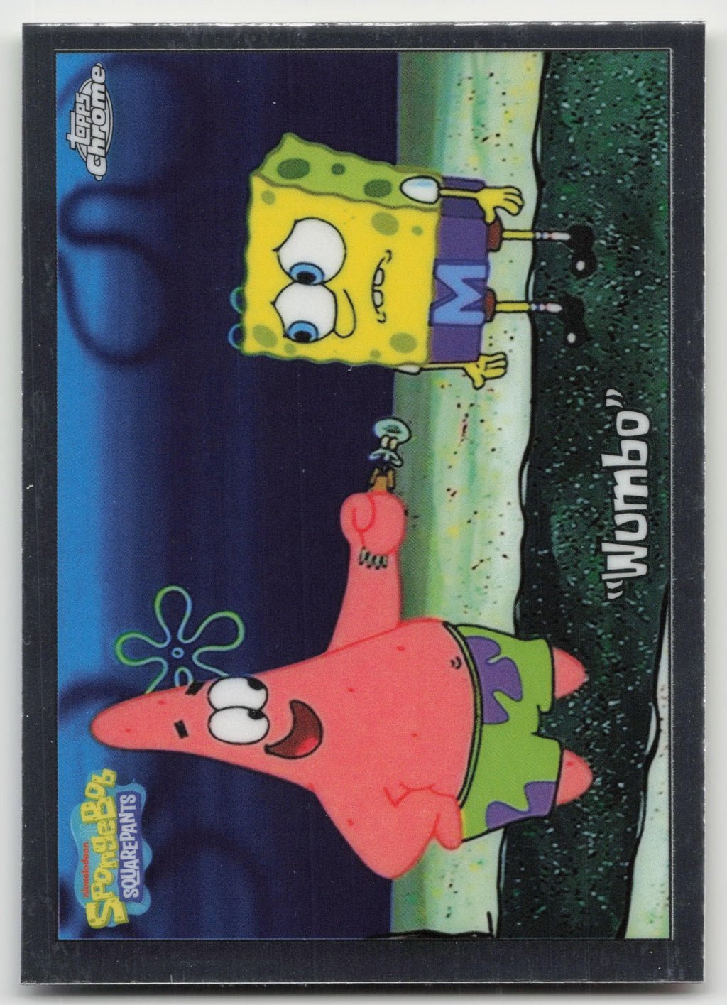"Wumbo" Base Topps Chrome SpongeBob SquarePants 25th Anniversary 66 NM
