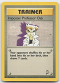 Imposter Professor Oak Rare Base Set 2 102/130 NM