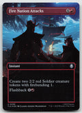 Fire Nation Attacks (Borderless) U Foil Avatar: The Last Airbender 299 NM