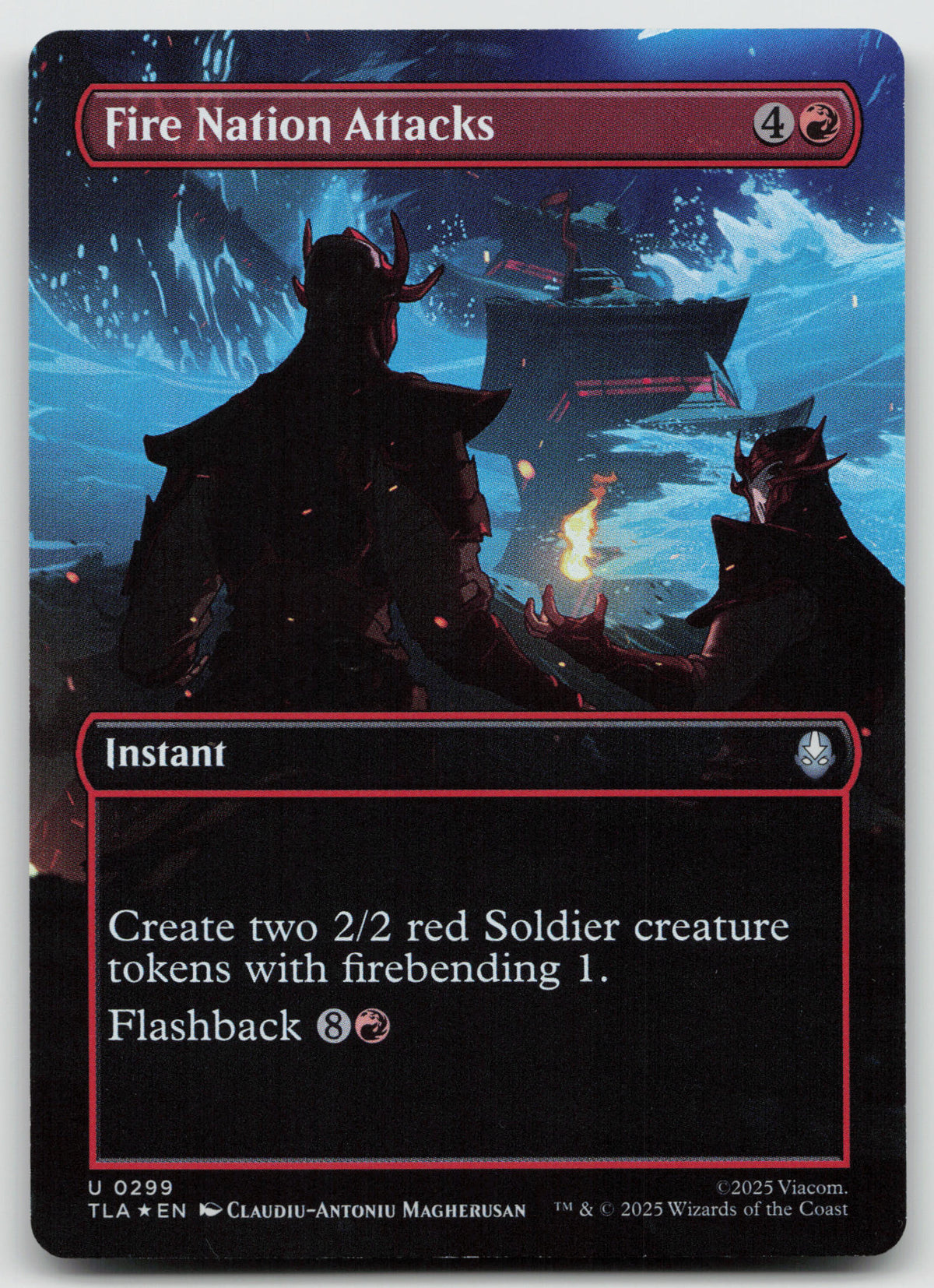 Fire Nation Attacks (Borderless) U Foil Avatar: The Last Airbender 299 NM