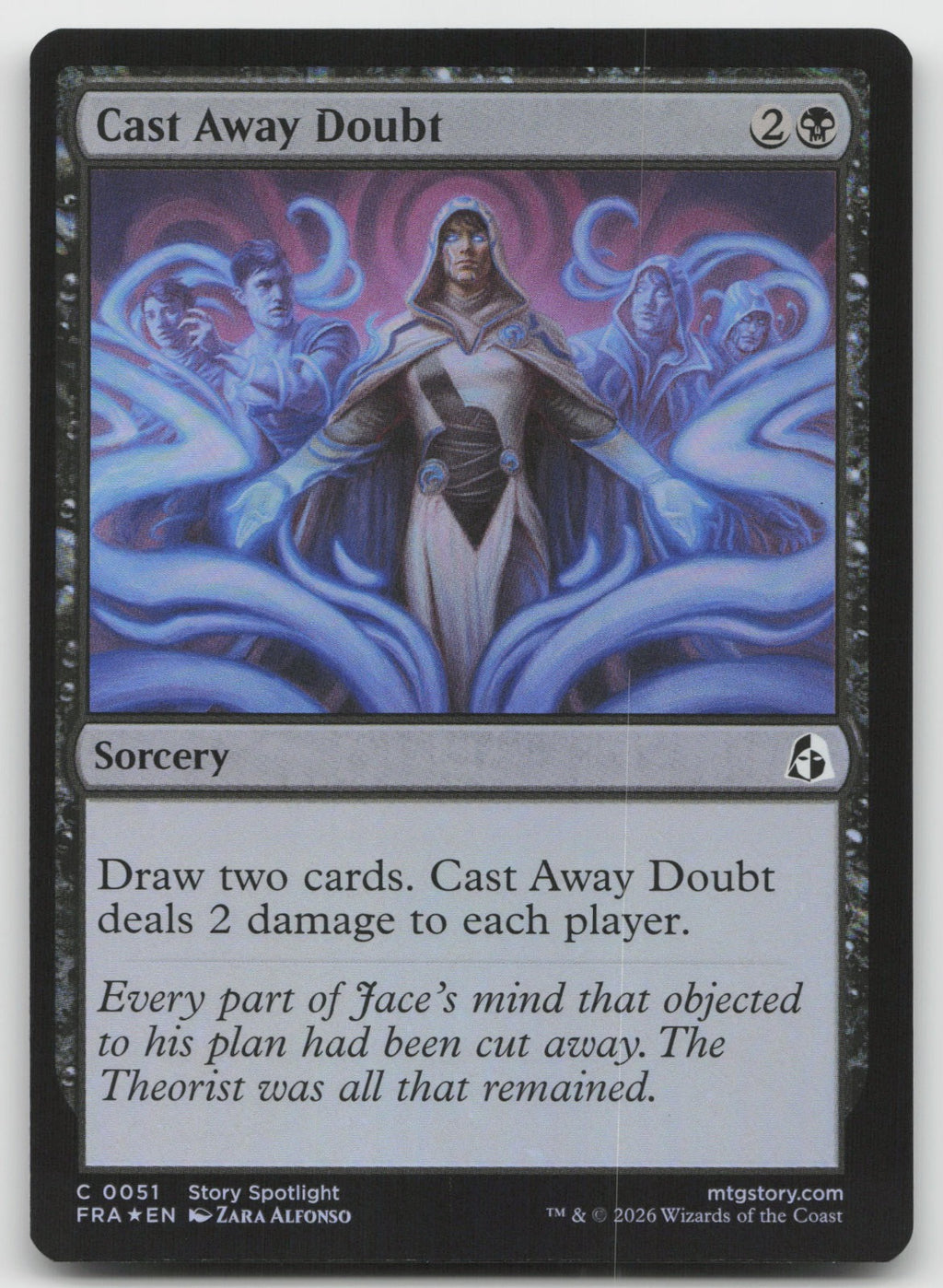 Cast Away Doubt C Foil Reality Fracture 51 NM