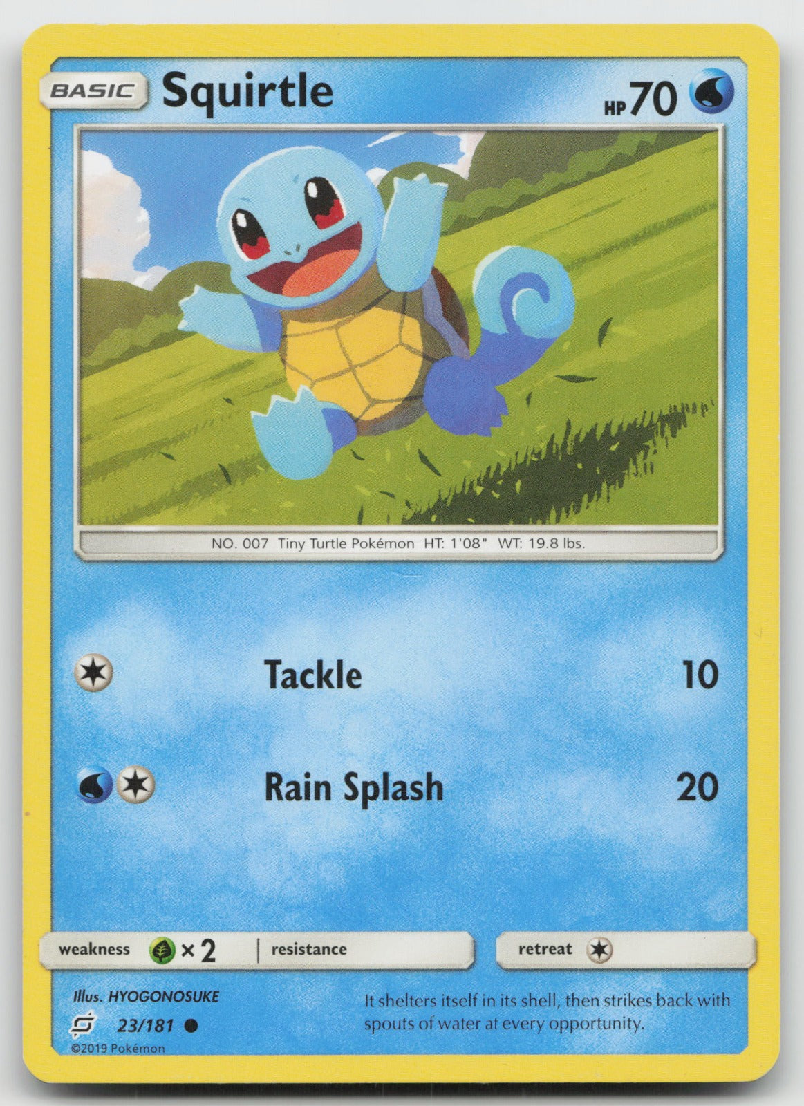 Squirtle Common SM - Team Up 23/181 LP