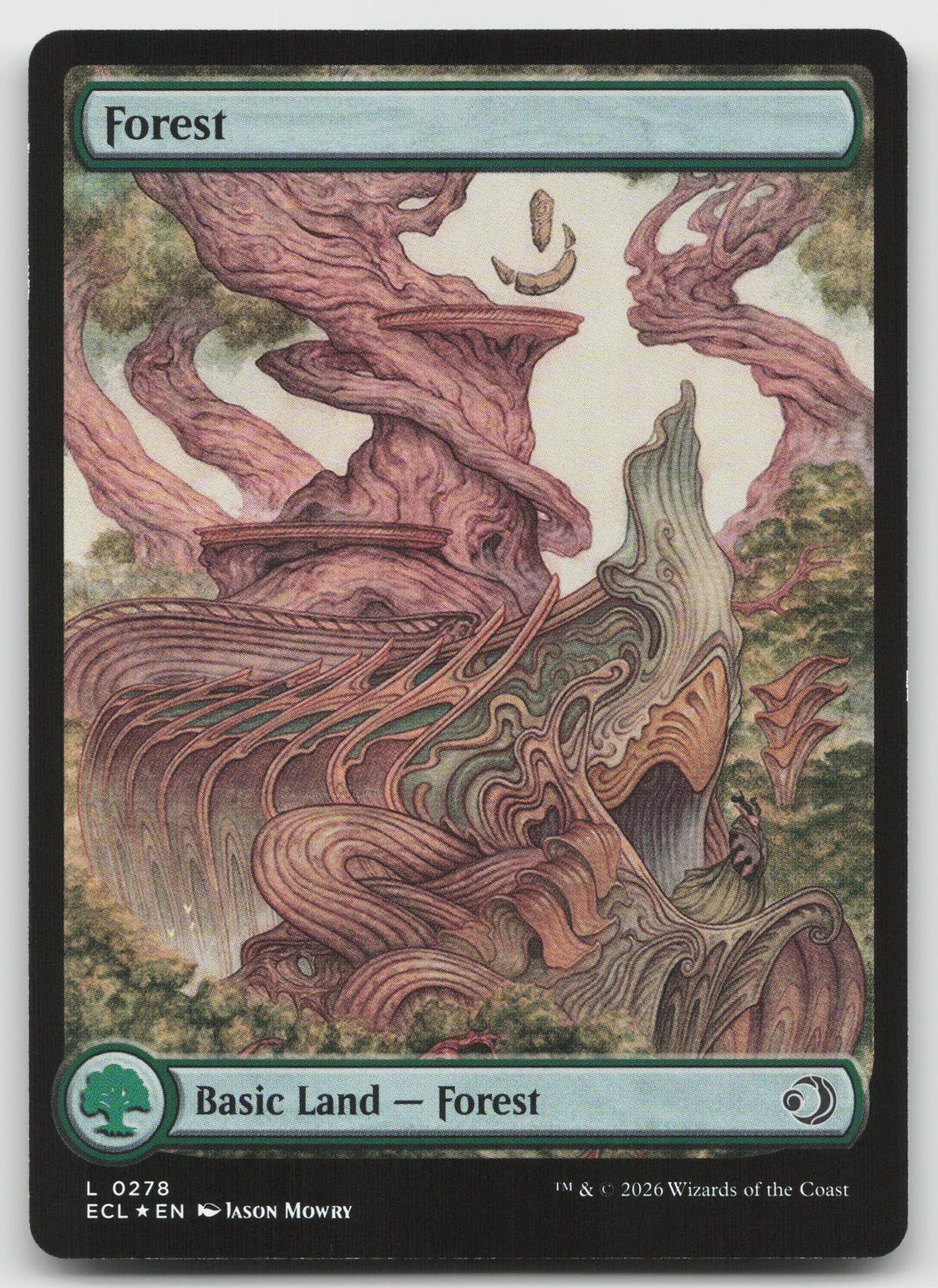 Forest (0278) L Foil Lorwyn Eclipsed 278 NM
