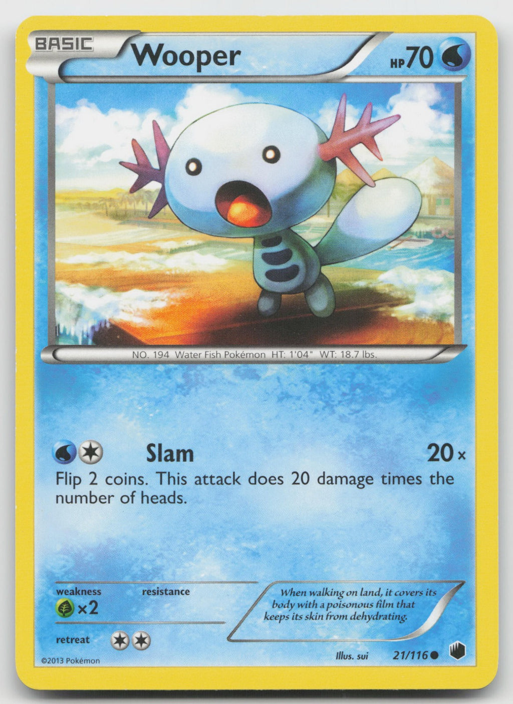 Wooper Common Plasma Freeze 21/116 LP
