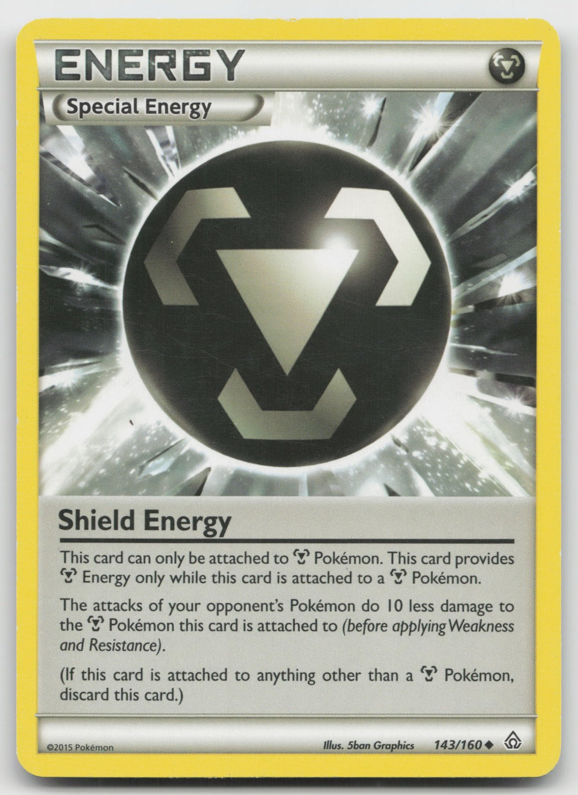 Shield Energy Uncommon XY - Primal Clash 143/160 LP