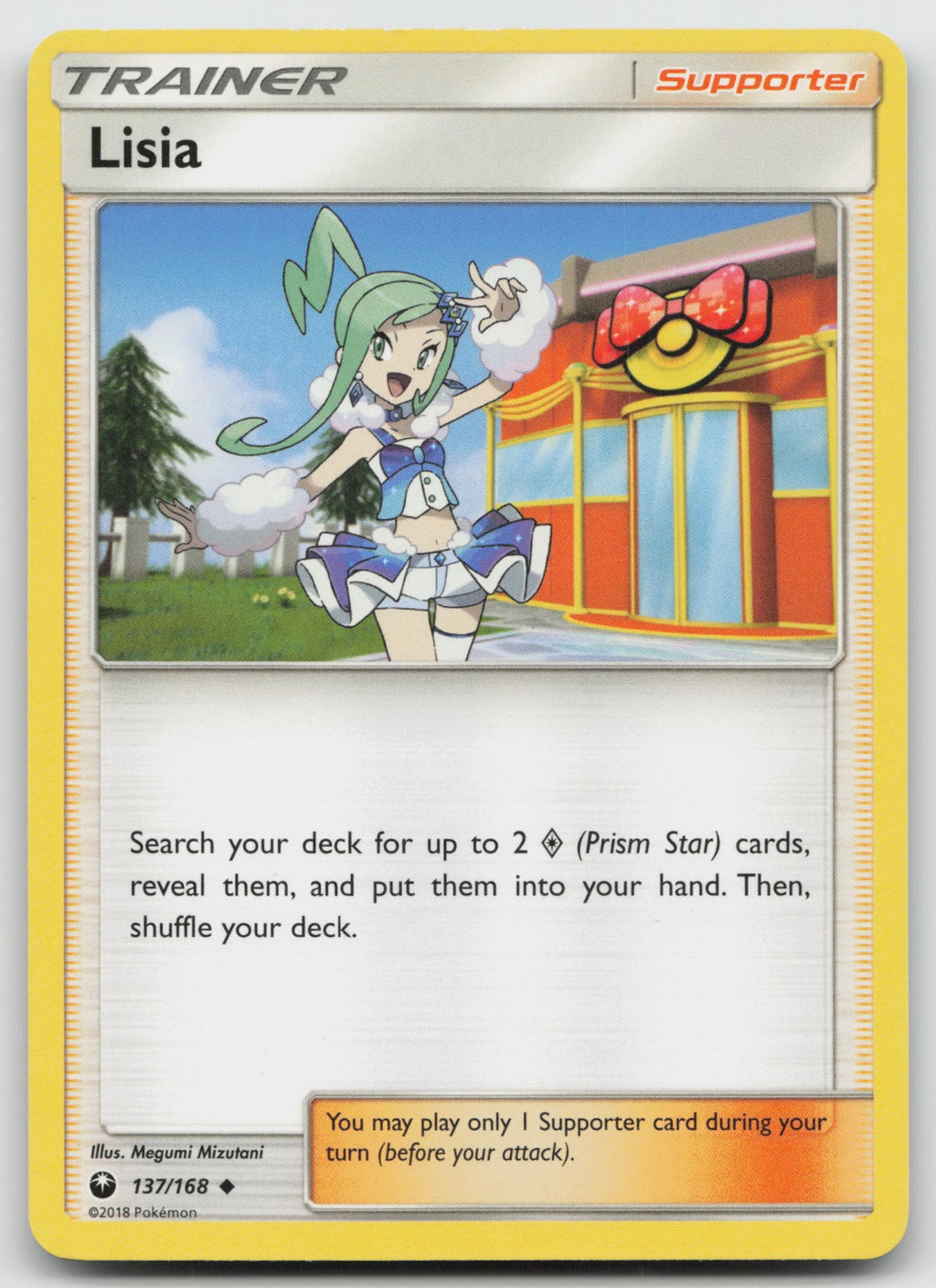 Lisia Reverse Holo Uncommon SM - Celestial Storm 137/168 LP