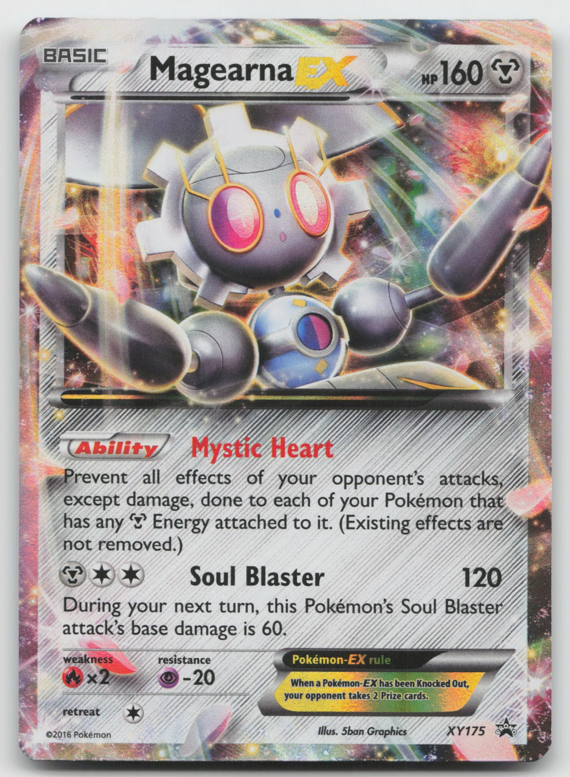 Magearna EX Promo Holo XY Promos XY175 LP