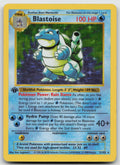 Blastoise 1st Edition Holo Rare Base Set (Shadowless) 2/102 HP