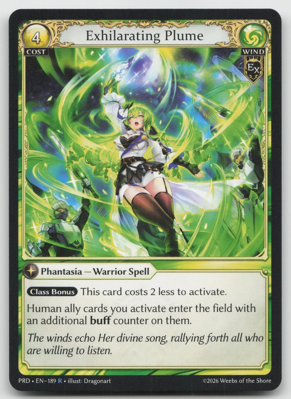Exhilarating Plume Rare .asphodel/paradise 189 NM