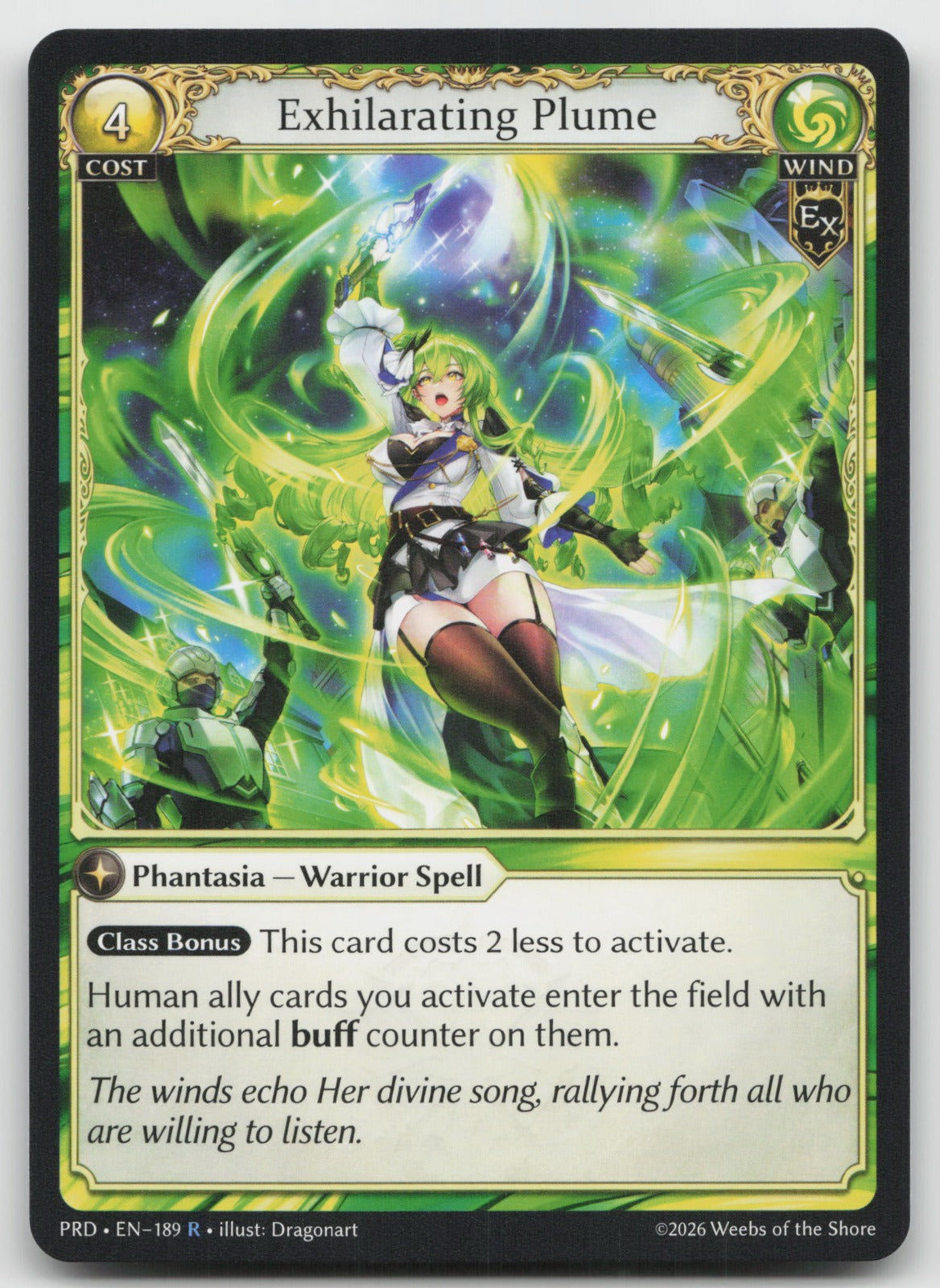 Exhilarating Plume Rare .asphodel/paradise 189 NM