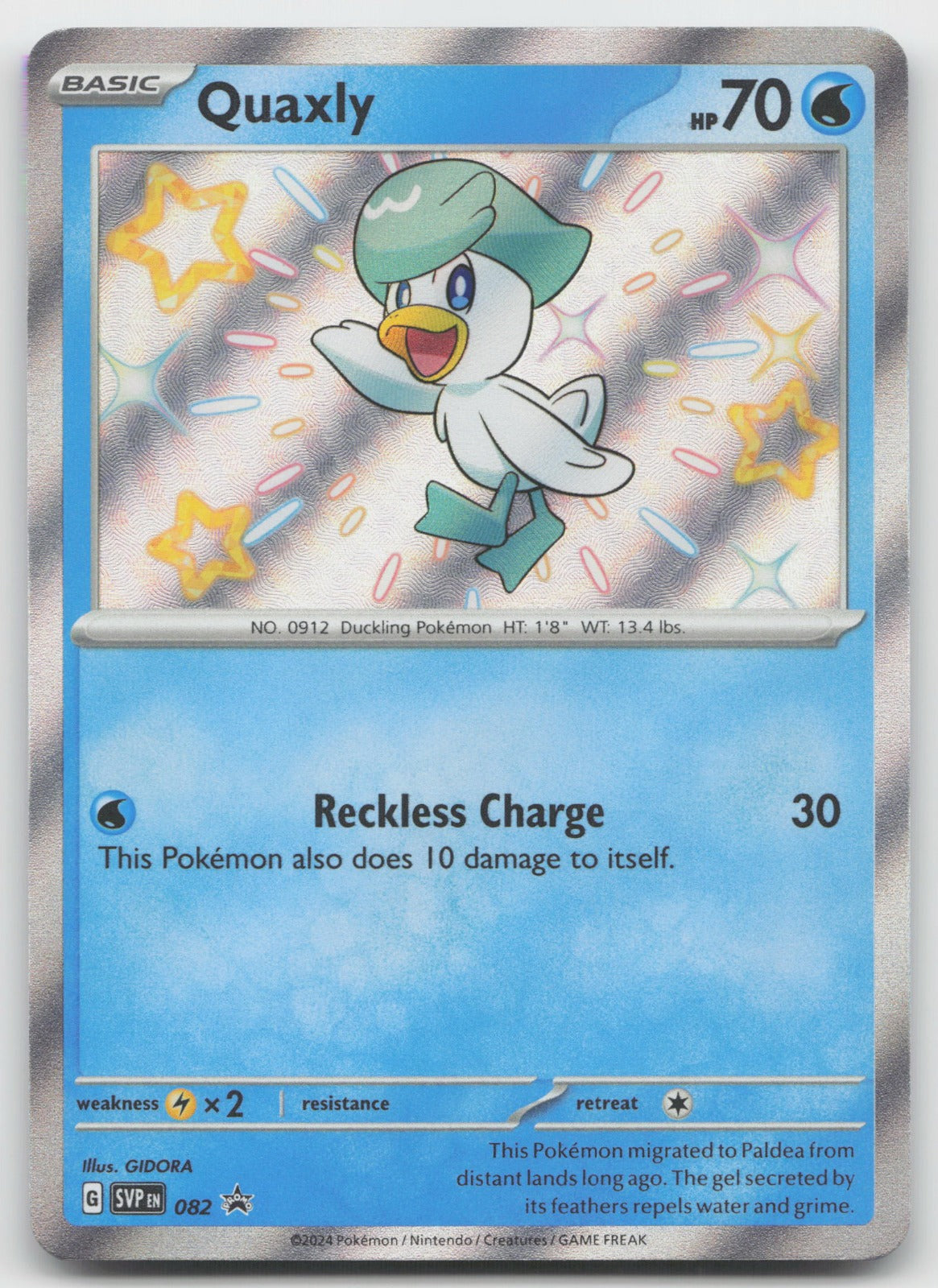 Quaxly Promo Holo SV: Scarlet & Violet Promo Cards SVP082 NM