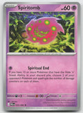 Spiritomb (Non-Holo) ME05: Pitch Black Rare Deck Exclusives 035/084 NM
