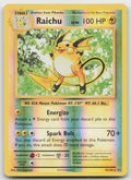 Raichu Reverse Holo Holo Rare XY - Evolutions 36/108 LP