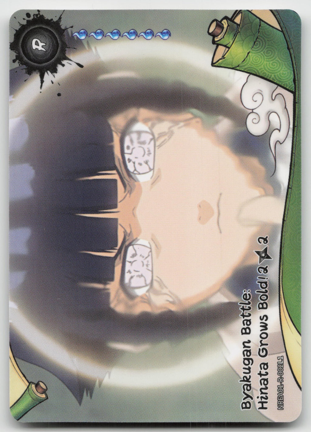 Byakugan Battle: Hinata Grows Bold! 2/2 Base R Earth Scroll Series 1 002L1 NM