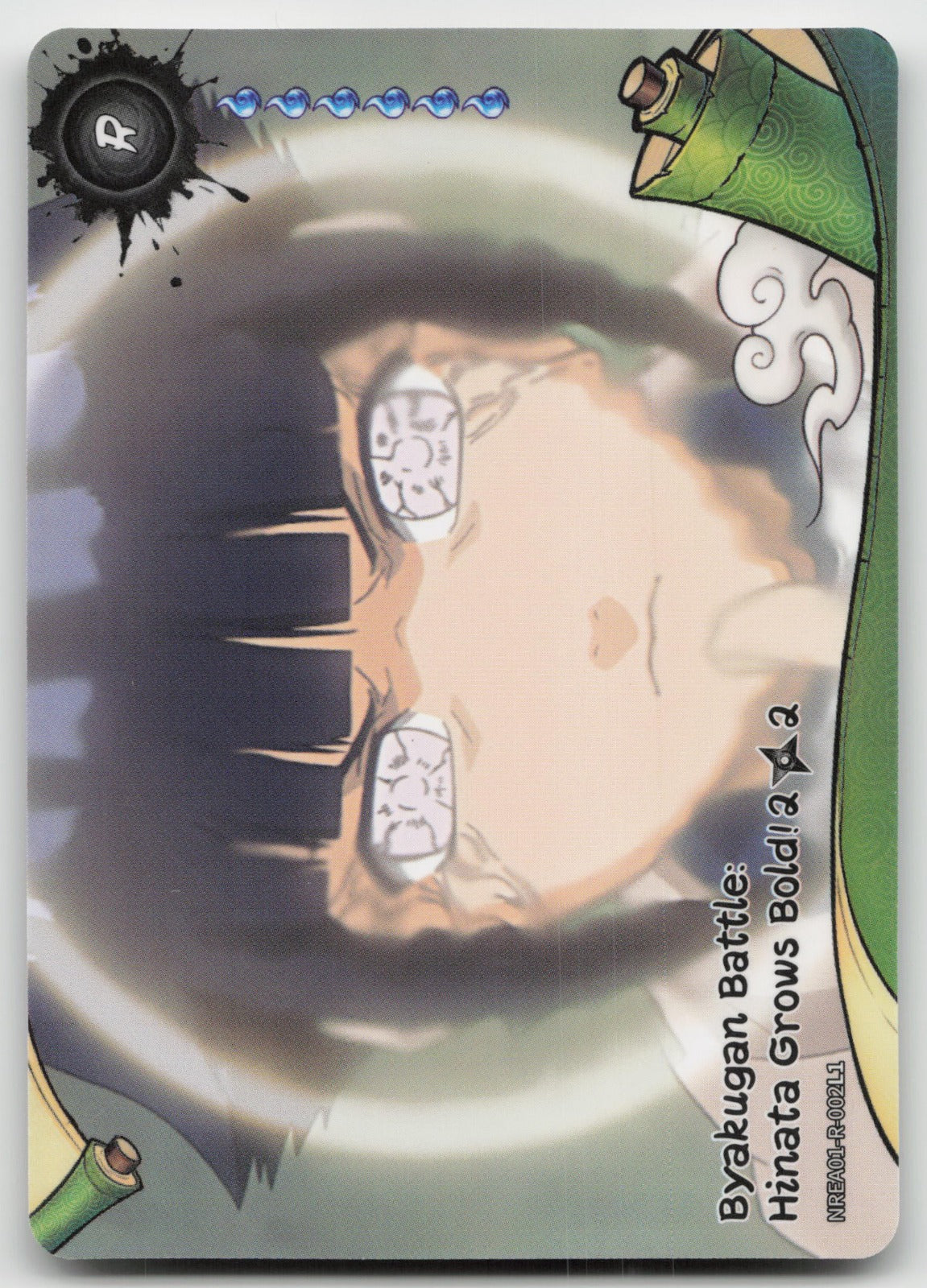 Byakugan Battle: Hinata Grows Bold! 2/2 Base R Earth Scroll Series 1 002L1 NM